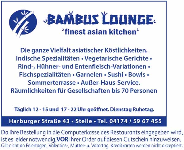 Bambus Lounge