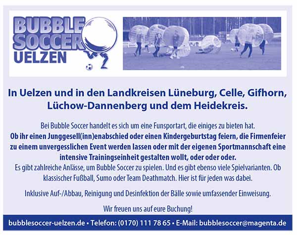 Bubble Soccer