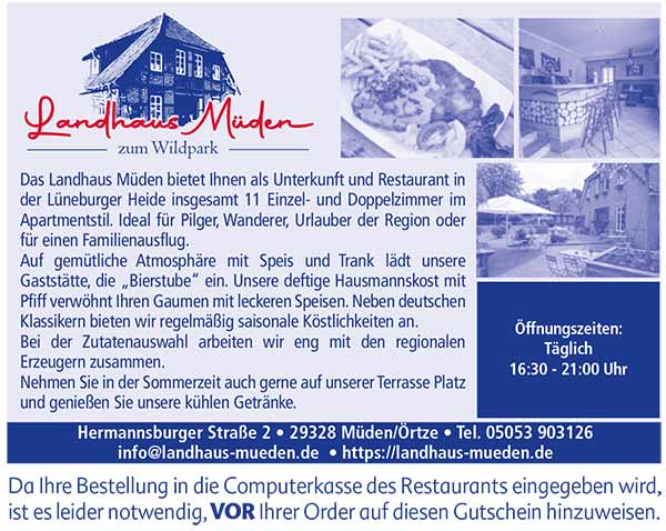 Landhaus Müden