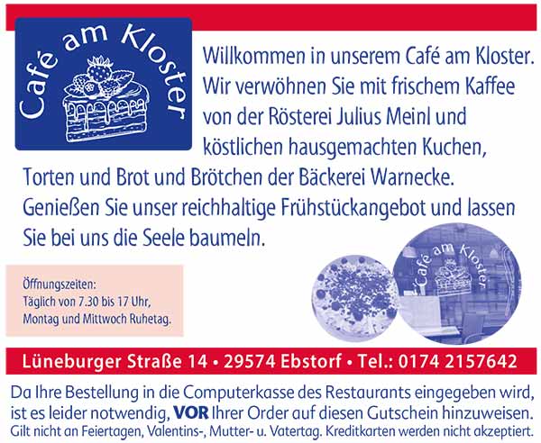 Cafe am Kloster